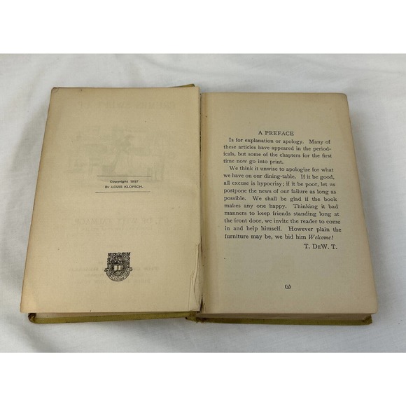 1897 Crumbs Swept Up T. De Witt Talmage Christian Herald Klopsch - Picture 3 of 15